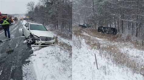 OPP report multiple collisions, roll-overs due to wintry weather
